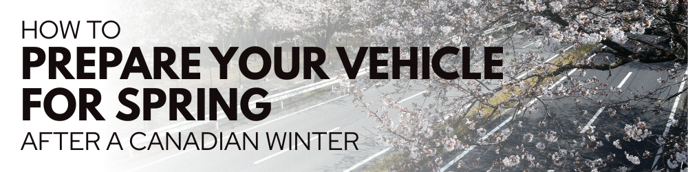 How to Prepare your Vehicle for Spring after a Canadian Winter. Sarnia Ontario Car Dealership and Service.