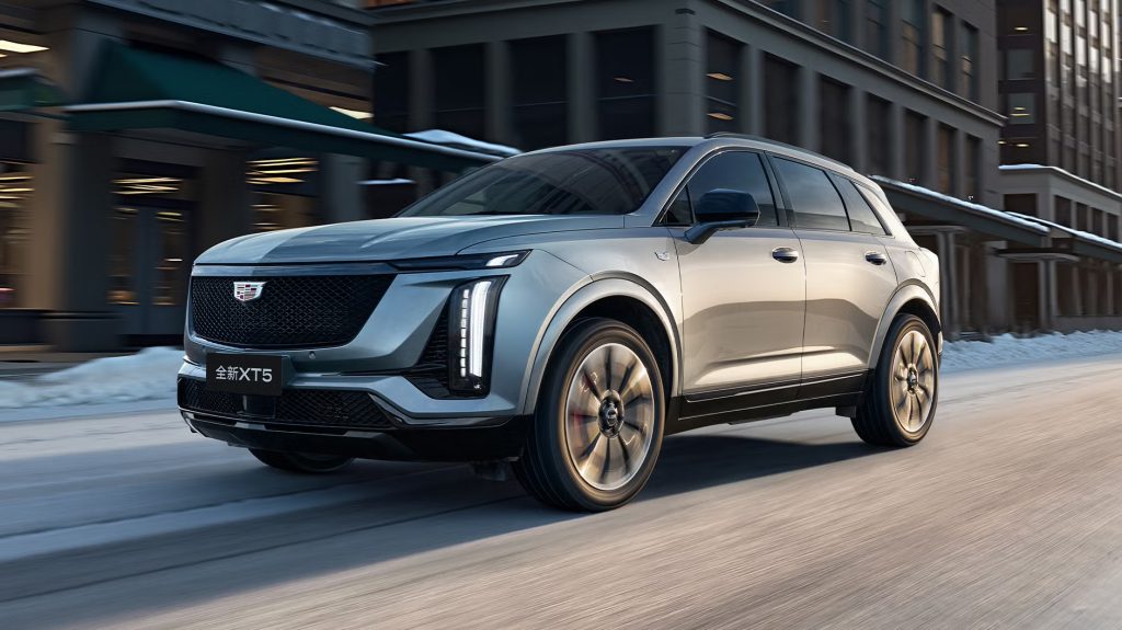 Sneak Peak at the 2027 Cadillac XT5 in Sarnia, Ontario, Canada